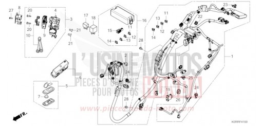 WIRE HARNESS SH125ADR de 2024